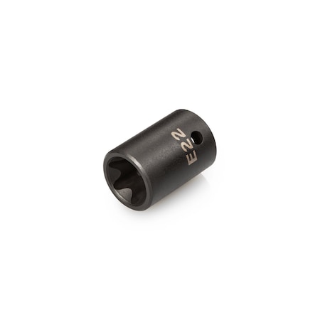 Tekton 1/2 Inch Drive x E22 External Star Impact Socket SID22422